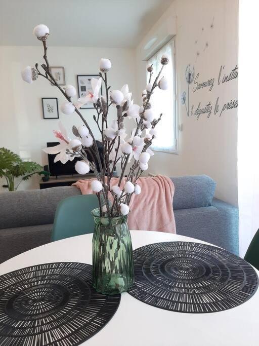 Proche Aeroport A Pied, Le Reve Rose. Apartment *